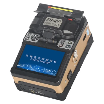 cheap FS 60C Golden Automatische Fusion Splicer Machine Glasvezel Fusion Splicer Glasvezel Splicing Machine
