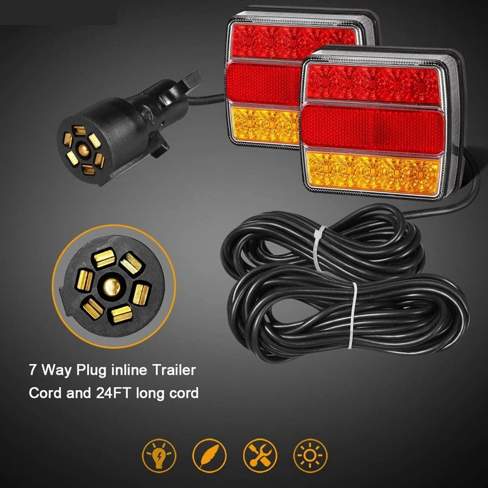 Adaptateurs H7 Pour Phares LED - Paire De Supports En Plastique - Compatible VW Golf MK7, Jetta - Installation Facile Sans Modification