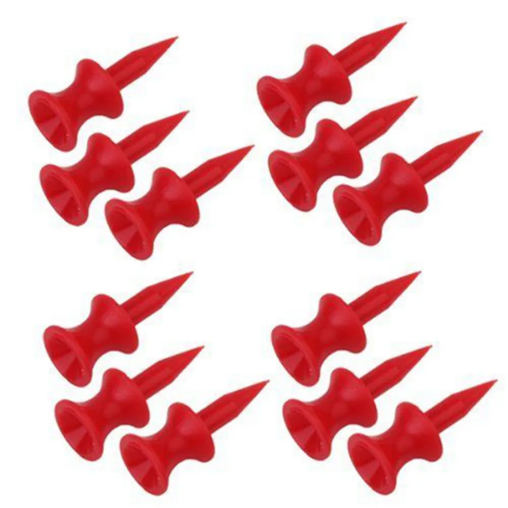 High quality 100Pcs/Park 31mm 1.2" Plastic Castle Step Grad Golf Tees bulk Golfer Accessories