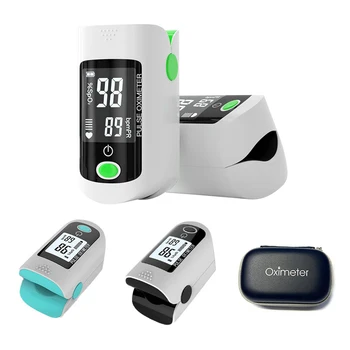 

Pluse Oximeter Finger Clip Oximeters SPO2 PR Monitor Portable Blood Oxygen Saturation Heart Rate Detector Home Health Monitor