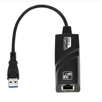 

Practical 1000Mbps High Speed External Portable Adapter Gigabit Replacement Parts Ethernet Office For PC USB 3.0 Network Card