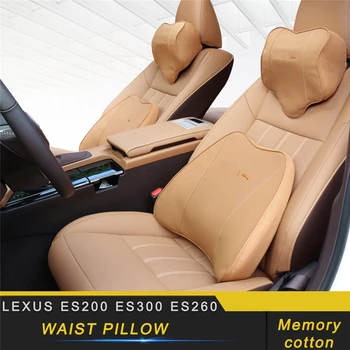 

For Lexus ES 2018 ES200 ES300 ES260 Car Styling Seat Headrest Neck Rest Waist Pillow Cushion Pad