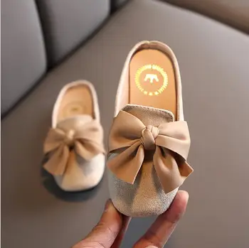 

Girls Shoes Bow Sandals Slippers Infant Kids Baby Girls Fashion Bowknot Slipper Casual Shoes Sandals Single Princess Shoes