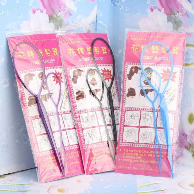 2Pcs-Set-Magic-Hair-Bun-Maker-Hairband-Hair-Accessories-Women-Girls-Plate-Pull-Pins-Styling-Holder (1)