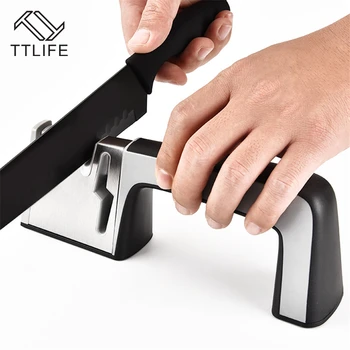 

1pc 4 In 1 Knife Sharpener Diamond Ceramics Sharpening Stone Knife Scissor Sharpener Kitchen Tools Knife Clip Sharpening Stone
