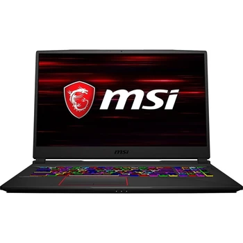 

Laptop MSI GE75 9SG-613RU Intel Core i7 9750H/32GB/1TB+512GB SSD/17.3" FHD IPS 144Hz/No ODD/NVIDIA GeForce RTX 2080 8GB GDDR6/Cam/WiFi+BT/Win10/Black