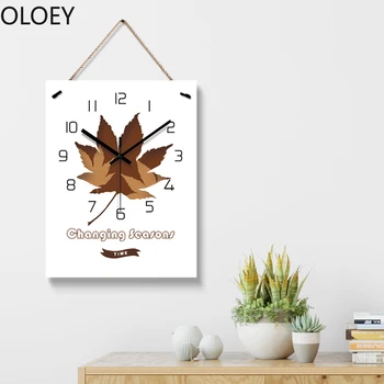 

Nordic Large Wall Clock White Silent Square Art Bedroom Clocks Wall Home Decor Luxury Reloj De Pared Modern Brief Wall Watch Hot