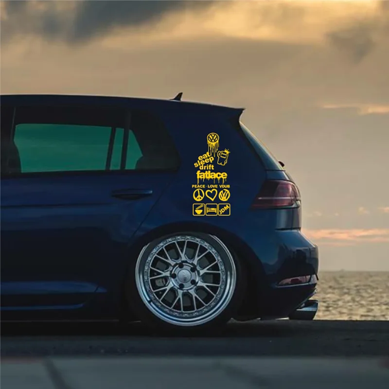 Забавная отражающая Модифицированная наклейка на багажник заднего тела R
