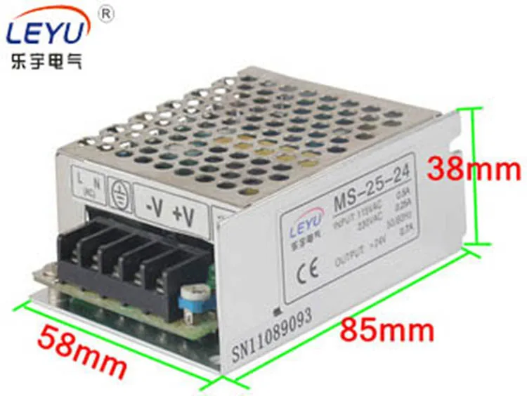Мини блок питания MS 25 12 промышленного блока Вт В|power supply unit|power unit12v power unit |
