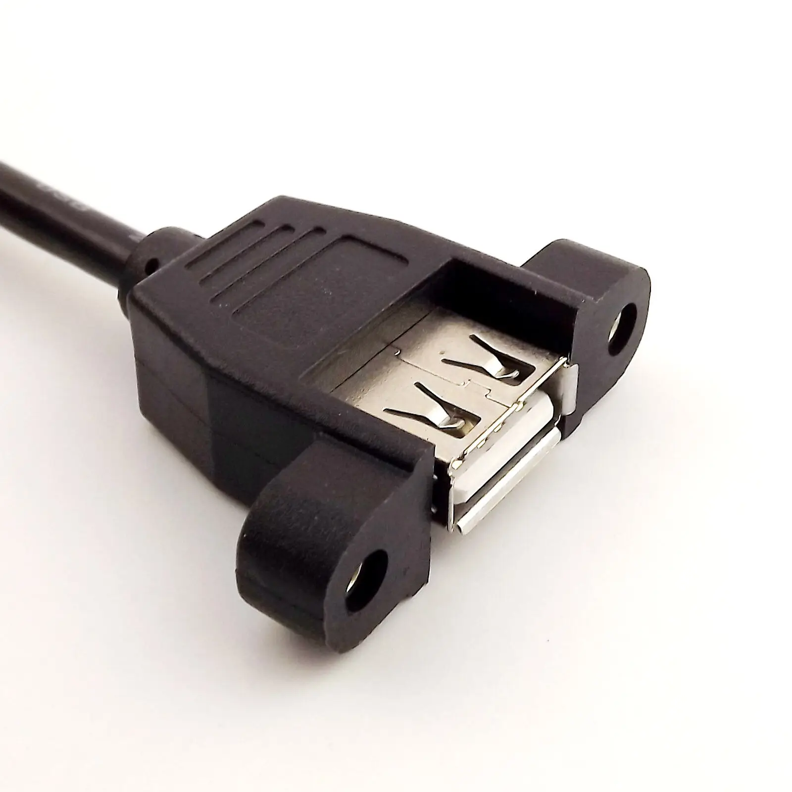 1 шт. USB 2,0 A гнездо панель крепление к USB B Мужской Удлинительный кабель принтера 50 см