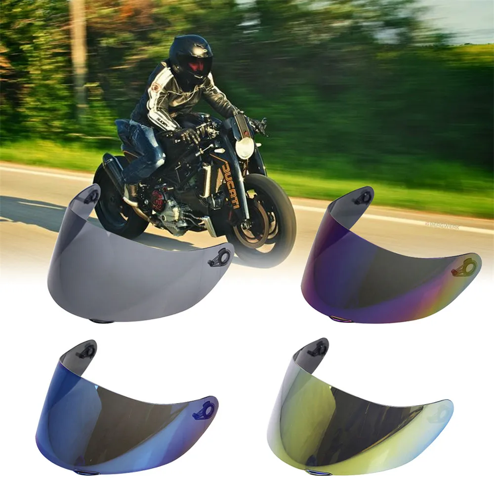 Смотровой щиток мотоциклетного шлема универсальные Сменные очки козырек тонированные линзы мотоцикл Ветер щит защитные устройства Аксессуары