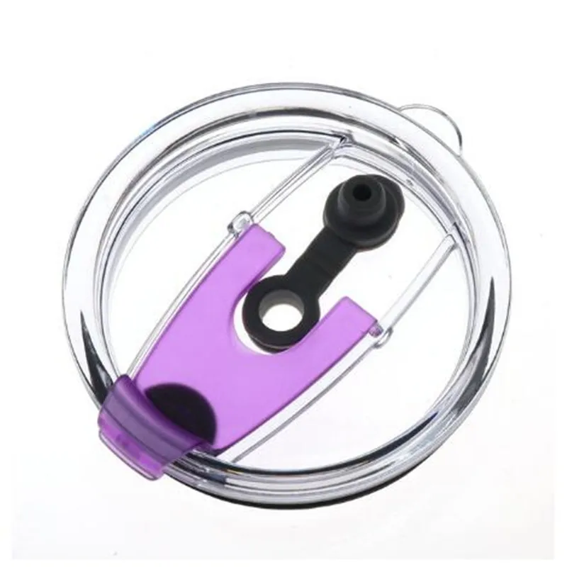 20oz Purple Защита от брызг, герметичная крышка для бутылки 20/30 унций для RTIC YETI Ozark Trail, стакан, чашка, многоцветный - Цвет: 20oz Purple