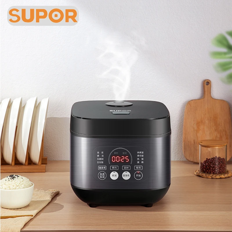 SUPOR Electric Rice Cooker Household Soup Cooking Pot Time Reservation 3L Non-Stick Liner For 1-6 Person | Бытовая техника