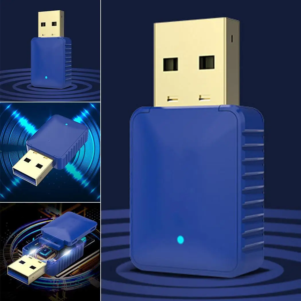 USB 2,0, 600 Мбит/с двухдиапазонный Bluetooth беспроводной WiFi адаптер