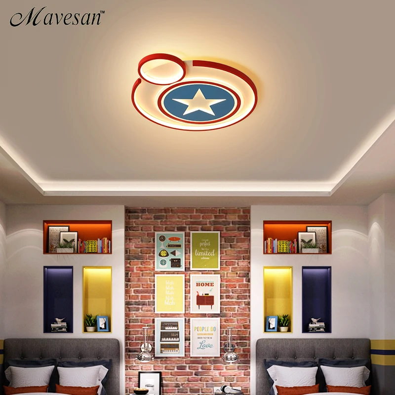 Modern LED Ceiling Lights for Kids Room And Rest Room Indoor LED Ceiling Lamp For Home AC 90-260V Led Lights for Room Home light