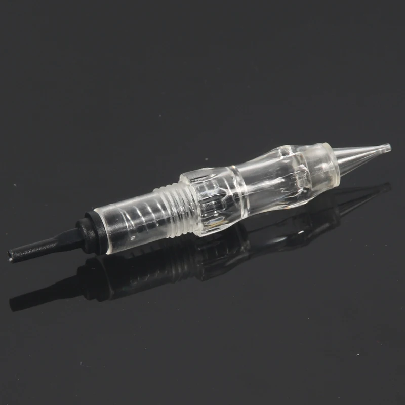 Профессиональный винт в прозрачный Перманентный макияж картридж игольчатые
