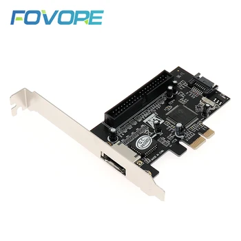 

PCI-e to SATA IDE eSATA Adapter Card Combo IDE + SATA + eSATA RAID Controller Converter Card