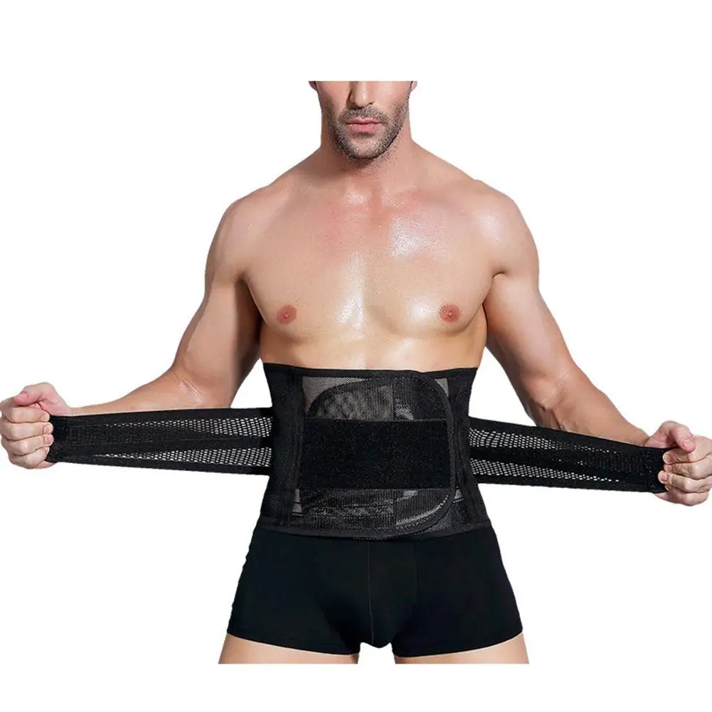 

Yfashion Men Waist Trainer Modeling Strap Cincher Slimming Sheath Body Shaper Belt Girdle Men's Beer Belly Abdomen Belt Hot Sale