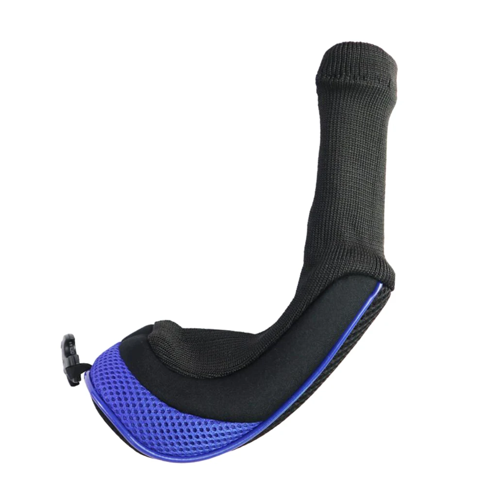 Deluxe Mesh Golf Hybrid Club Head Covers Protective Headcover with Interchangeable Number Tags