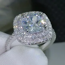 925 стерлингового серебра Новое обручальное кольцо для женщин палец модные дропшиппинг поддерживается ювелирных изделий moonso R5011