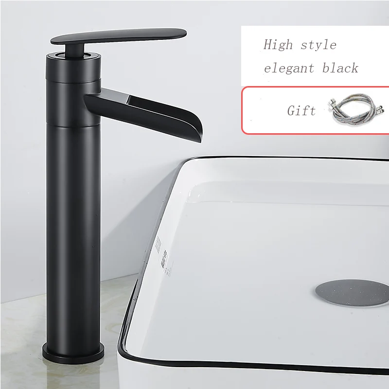 The Latest Creative Fashion Paint Faucet Bathroom Basin Faucet Hot And Cold Mixer Faucet Single Hole - Цвет: C2