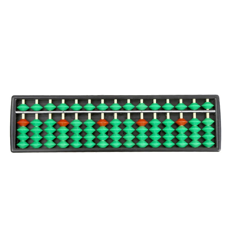 Abacus монтессори игрушка 15 цифр Малыш Школа обучения Математика арифметическая игрушка китайские Классические счеты Развивающие игрушки для детей