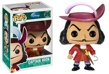

Funko Pop Captain Hook 10cm Vinyl Action Figures Disney Toy Collection Model Kids Toys for Children Birthday Gifts