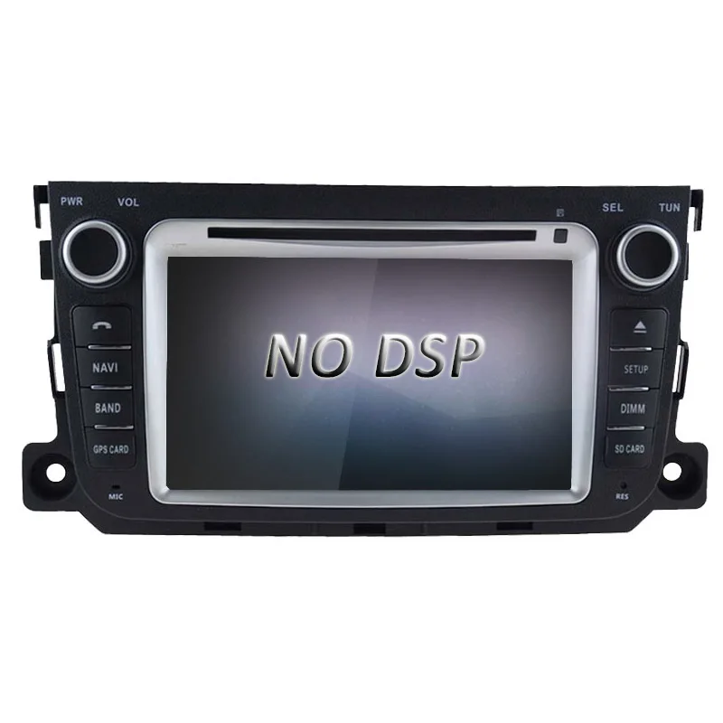 NO DSP LJDA Android 9,0 dvd-плеер автомобиля для Mercedes Benz Smart 2010- Мультимедиа gps навигация 2 Din Радио стерео 4G+ 64G DSP ips - Цвет: NO DSP