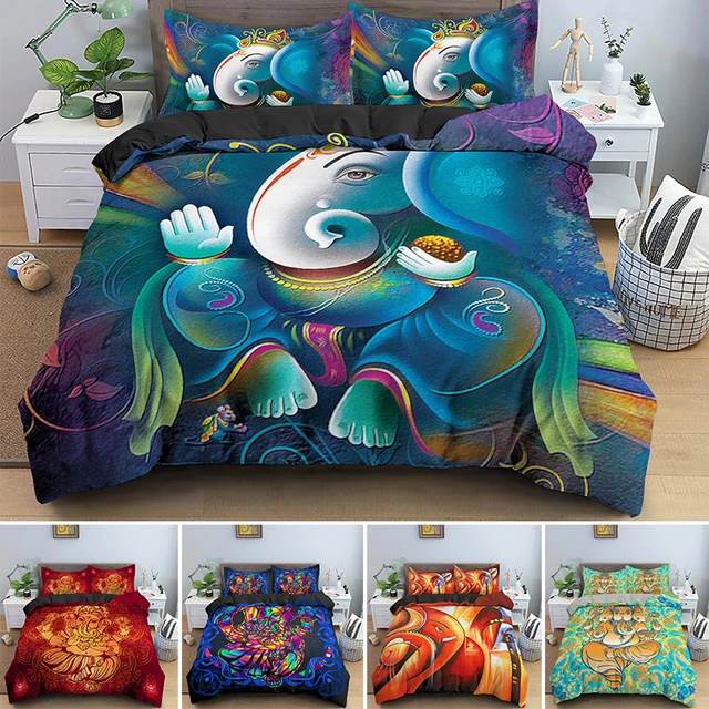 Room Beds Decor Duvet Cover King Size Luxury Home Bedclothes 2/3 Pcs Bedding  Sets - AliExpress