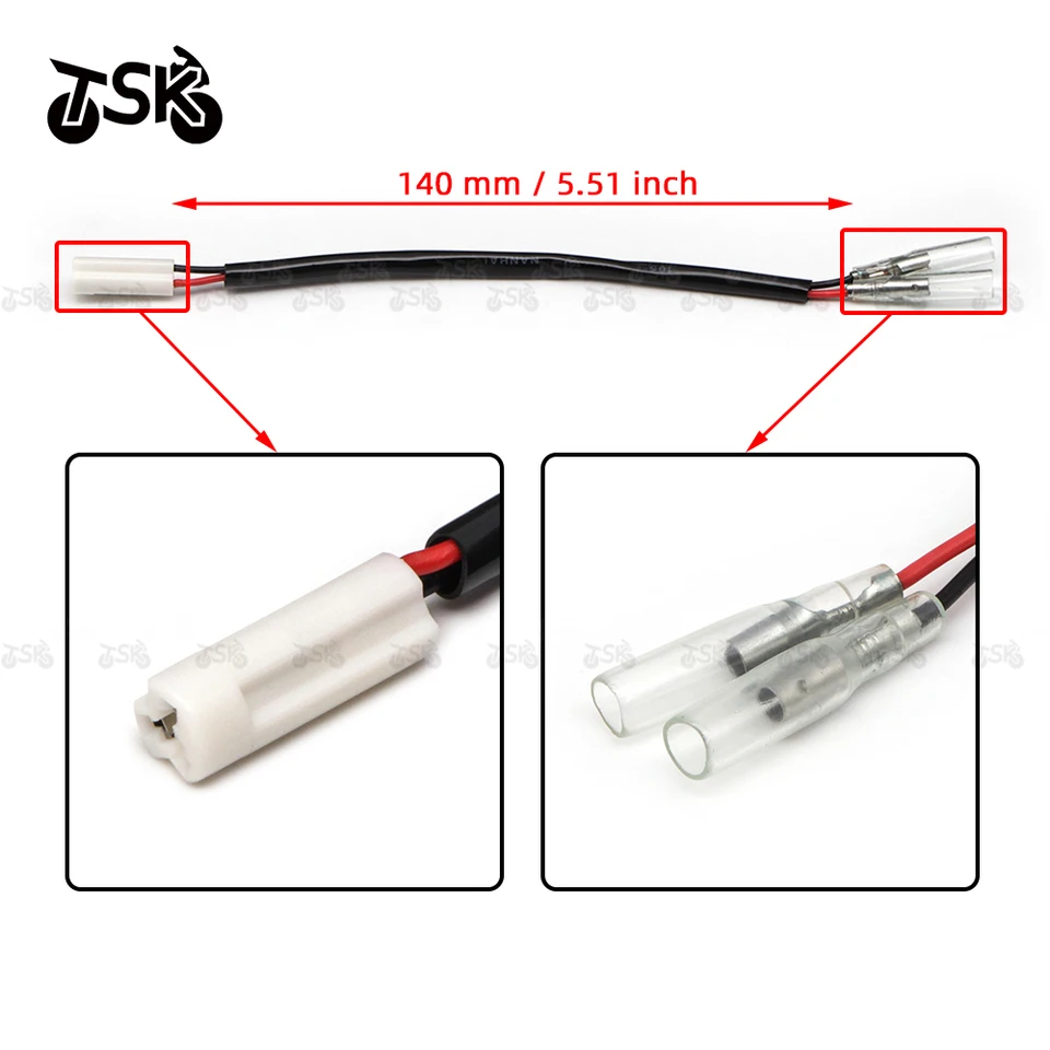 2 Indicatori Di Direzione A LED Per YZF R1 R3 R6 R6S FZ6 FZ1 - Foto 6
