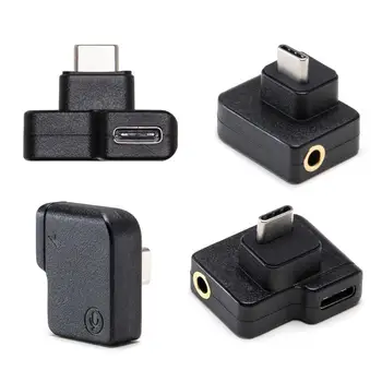 

USB-C Adapter For CYNOVA DJI Osmo Action microphone 3.5mm Plug For TRS external audio Osmo mic DJI Accessorie Action mount Q4O8