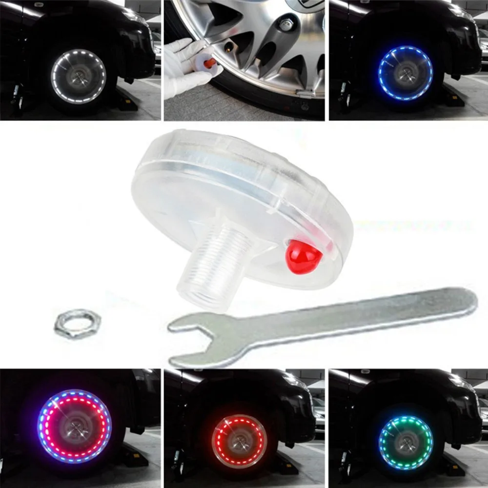 

LED Light 15 Mode Neon Tire Wheel Well Rim LED Light Lamp For Car Bike Bicycle Motorcycle LED Lights Dropshipping New
