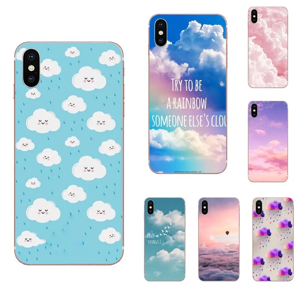 Мягкие чехлы из ТПУ для Xiaomi Redmi Note 2 3 3S 4 4A 4X5 5A 6 6A Pro Plus White Cloud On Blue Sky | Мобильные