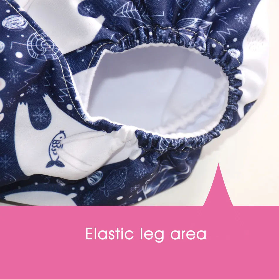 New!HappyFlute Big XL Pocket Diaper for Baby 2 Years and Older,suedecloth inner, stay-dry, size adjustable fits waist 36-58cm