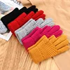 Winter Men's Gloves Female Warmth Office Thick Knitted Wool Two-finger Exposed Writing Games Playing Phone Fingerless Gloves ► Photo 3/6