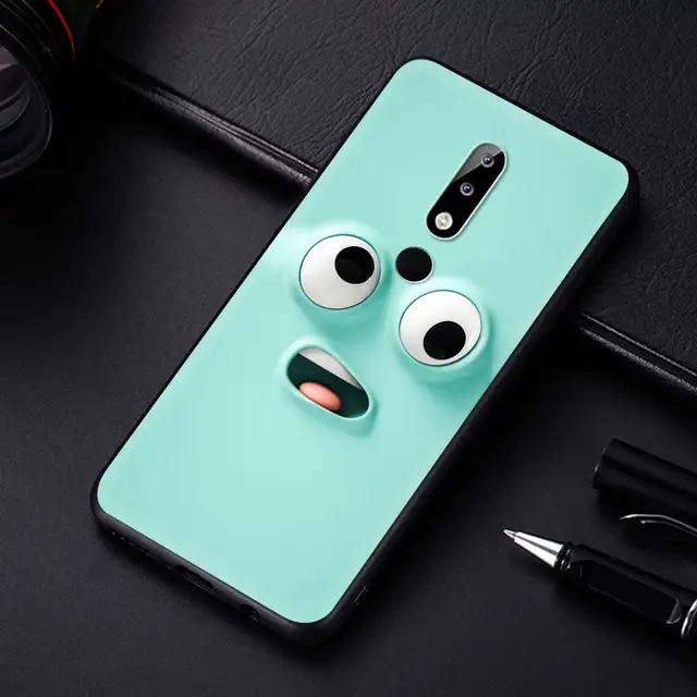 Funny Face Silicone Phone Case For Nokia C10 G10 5.4 7.2 3.4 5.3 2.3 3.2 8.3 2.4 X10 X20 G20 C20 2.2 Fundas Cover B02