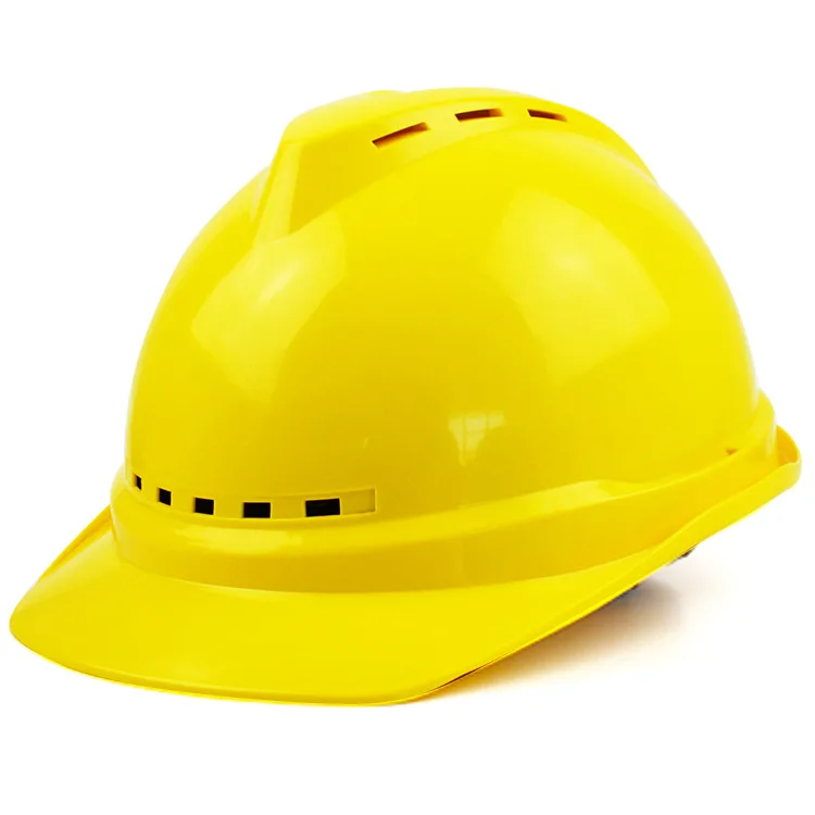 

Shield Keep Safety Helmet ABSV-Shaped Breathable Firefighting Work Site Architecture Protection Smashing Helmet [but Lettering]