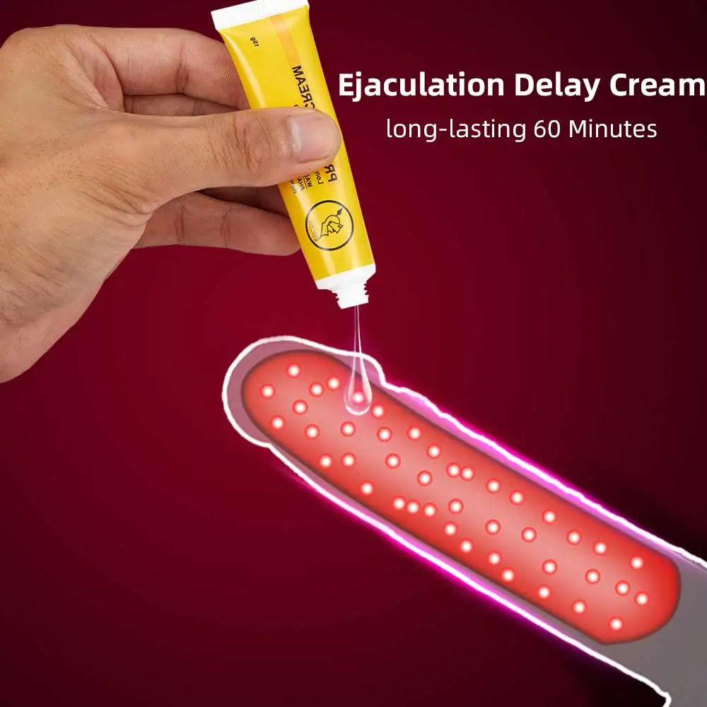 Male Sex Delay Spray Men Time Delay Cream 60 Minutes Long Prevent Premature Ejaculation Penis Enlargement