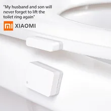 Xiaomi Mijia-Sensor de puerta y ventana inteligente 2, bluetooth 5,1, detección de luz, registros de apertura/cierre, recordatorio de horas extras sin cerrar