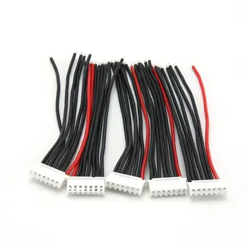 

Rc Drone Lipo Battery Balance Charger 2S 3S 4S 5S 6S 22awg Cable Silicone 5pcs Soft Line 100mm for Lips Battery 125*90*4mm