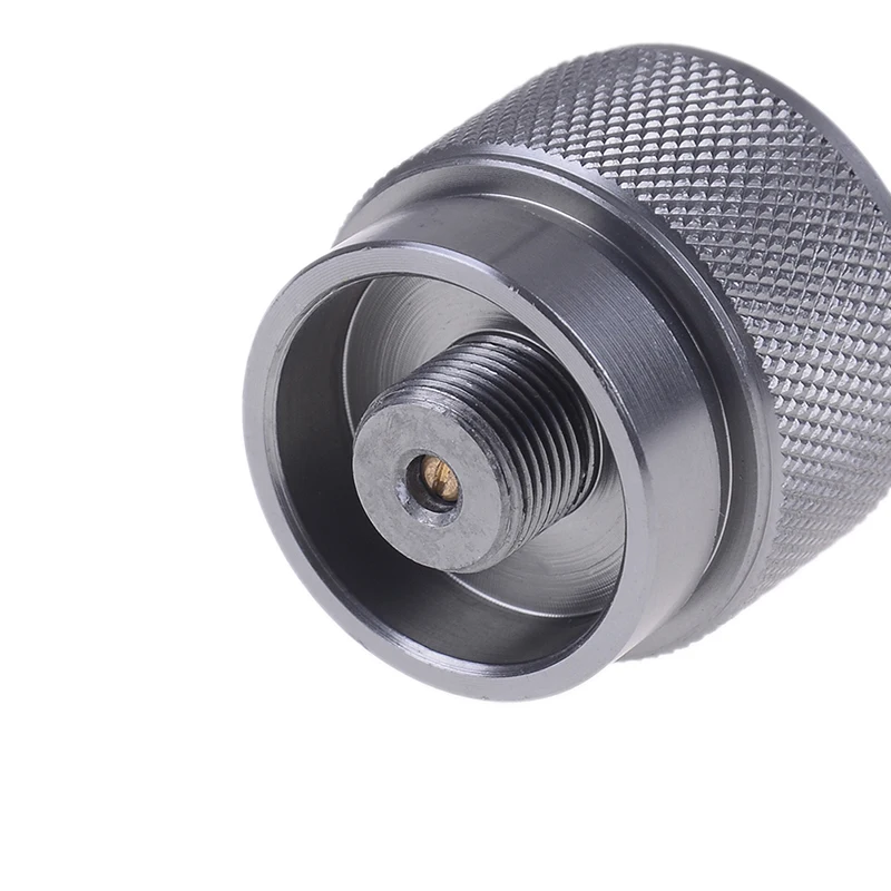 

1Pcs Outdoor Adapter Split Type Furnace Head Adapter Gas Adapter Outdoor Camping Stove Convert Cylinder Canister Stove Adaptor