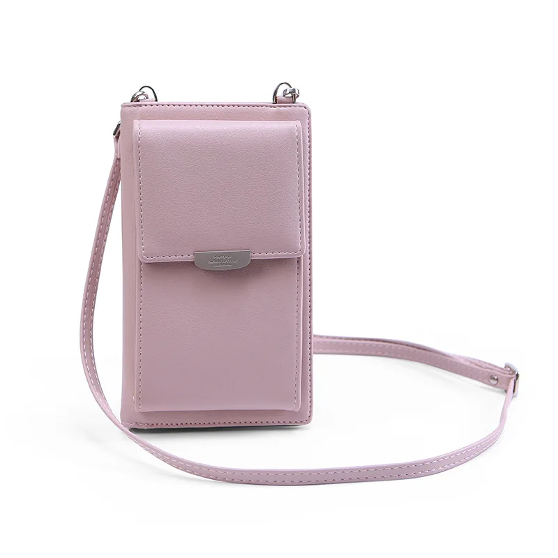 Women's Shoulder Bag Ladies PU Multi-function Mini Shoulder Bags For Women 2021 Portable Solid Mobile CellPhone Bags Torebka Dam