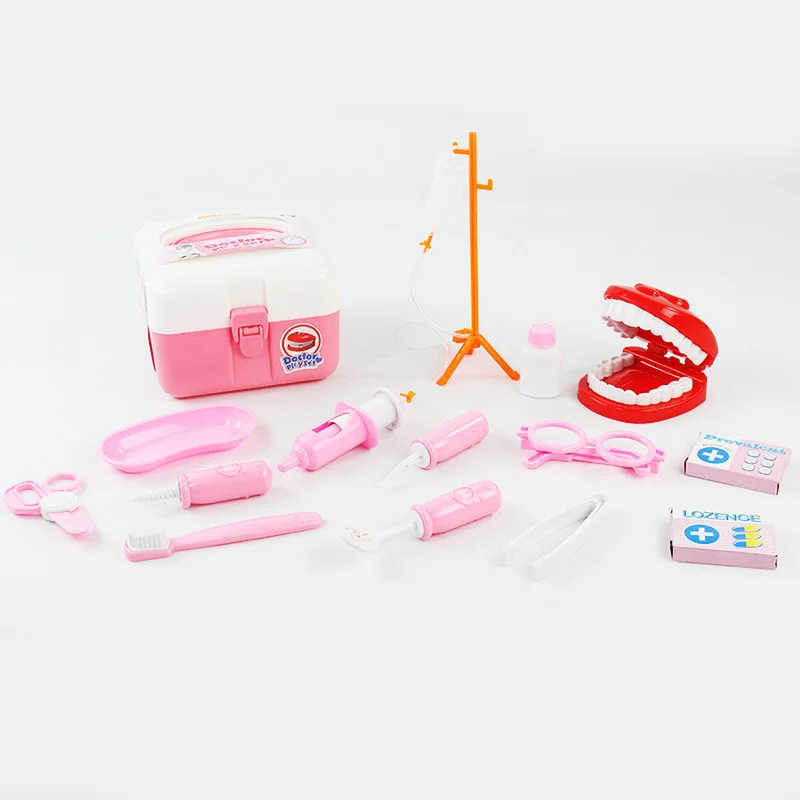 Детский набор игрушек для доктора, модель для моделирования зубов, медицинский набор для медсестры, ролевые игры, аксессуары для лекарств, обучающие игрушки для детей