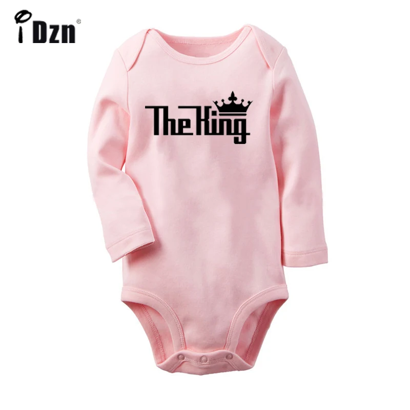 The King Imperial Crown Ignifugo Halestbackpack Hard Rock Band Neonato Body Toddler Tutine Manica Lunga Tuta Abbigliamento