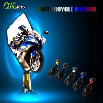 

universal Motorcycle Rear View Mirrors hight quality CNC Aluminum accessories Mirrors kits fits For Bmw r200gs Yamaha mt07 MT09