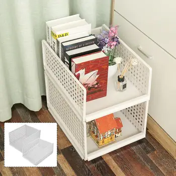 

New Large Capacity Foldable Plastic Clothes Storage Box Underwear Bra Socks Organizer Toy Snacks Sundries Storage Household