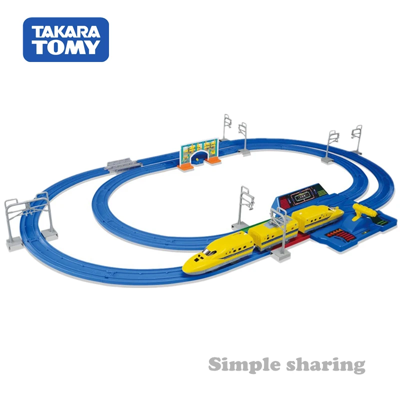 Takara Tomy Plarail Pla рельсовый рычаг Dash супер быстрый Dr. Yellow набор мужской игрушки высокоскоростной рельсовый поезд трек игрушка