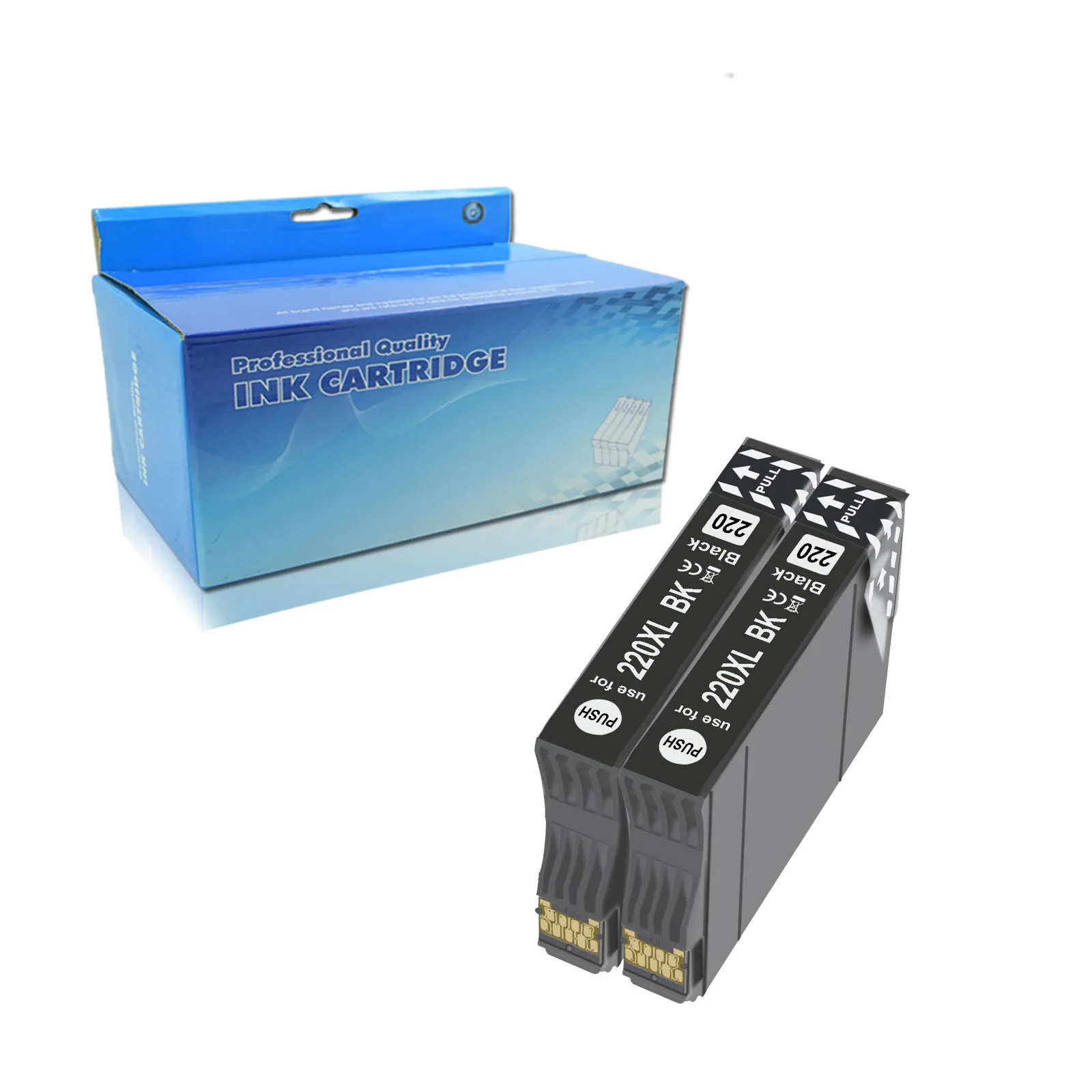 

Compatible 220XL T220 XL ink cartridges Epson WF-2630 WF-2650 WF-2660 XP-320 XP-420 XP-424