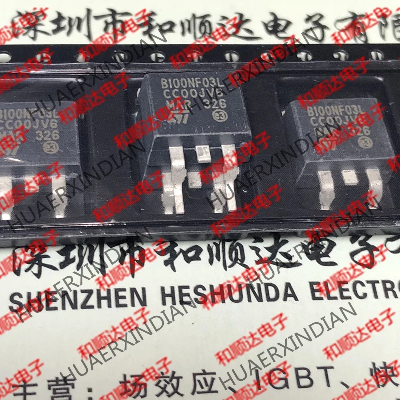 10 шт./лот B100NF03L STB100NF03L-263 30V 100A на