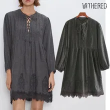 Увядшее английское элегантное винтажное платье с цветочной вышивкой для женщин vestidos de fiesta de noche vestidos Вечернее платье Женский Блейзер Топ